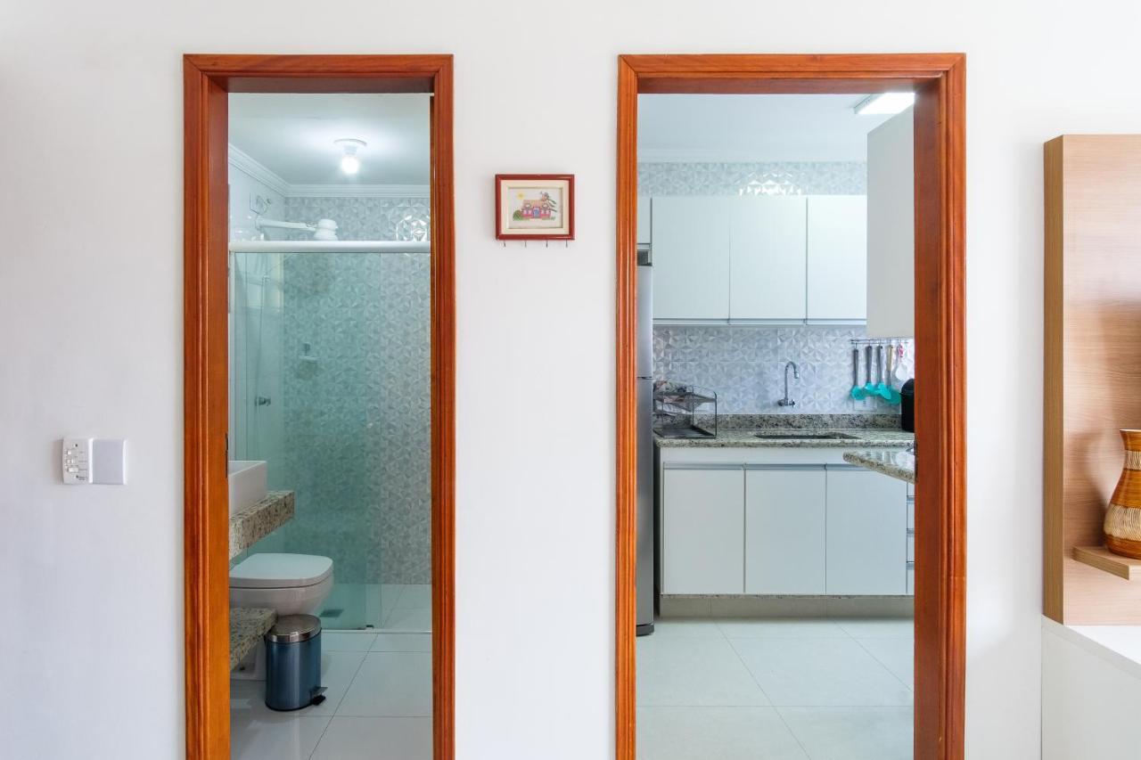 Apartamento A 100 Metros Da Praia - 01 Dormitorio - Edificio Agua Viva ウバトゥバ エクステリア 写真