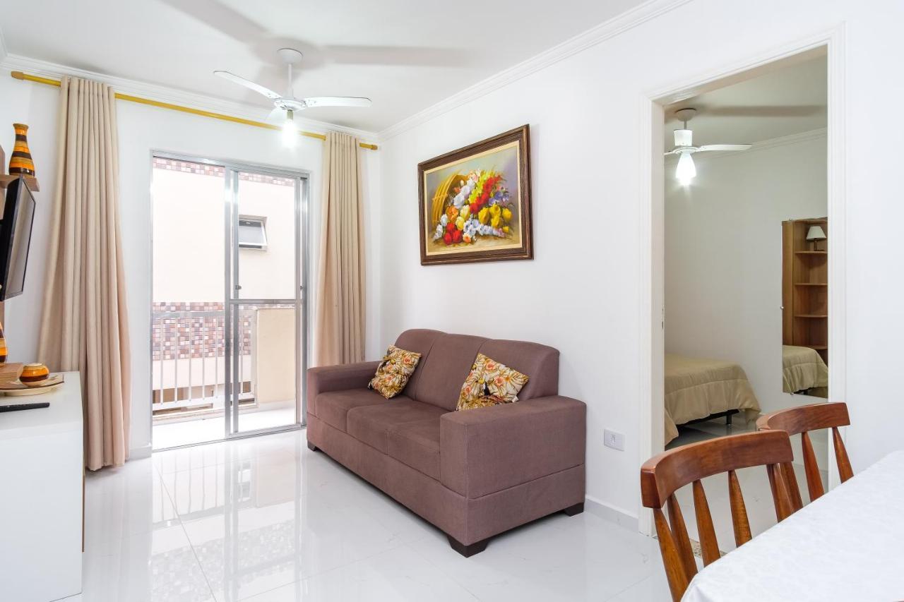 Apartamento A 100 Metros Da Praia - 01 Dormitorio - Edificio Agua Viva ウバトゥバ エクステリア 写真