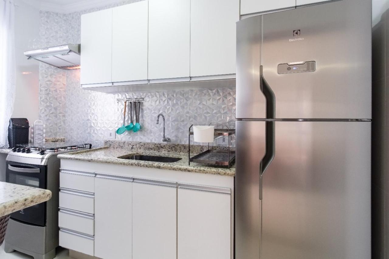 Apartamento A 100 Metros Da Praia - 01 Dormitorio - Edificio Agua Viva ウバトゥバ エクステリア 写真